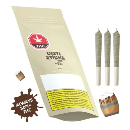 Cannabis Product Rooty B Infused Disti Sticks by Sticky Greens