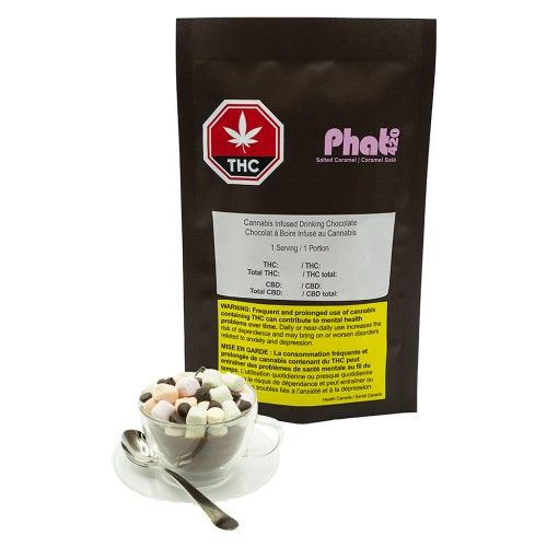 Cannabis Product Salted Caramel Drinking Chocolate by Phat420