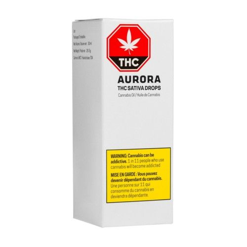 Cannabis Product Sativa Drops by Aurora