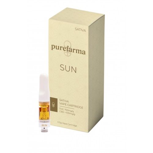 Cannabis Product Sativa Sun Cartridge by Purefarma