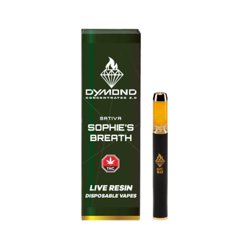 Cannabis Product Sophie's Breath Live Resin Disposable Vape by Dymond Concentrates 2.0