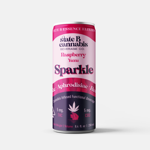 Cannabis Product Sparkle by State B Beverages