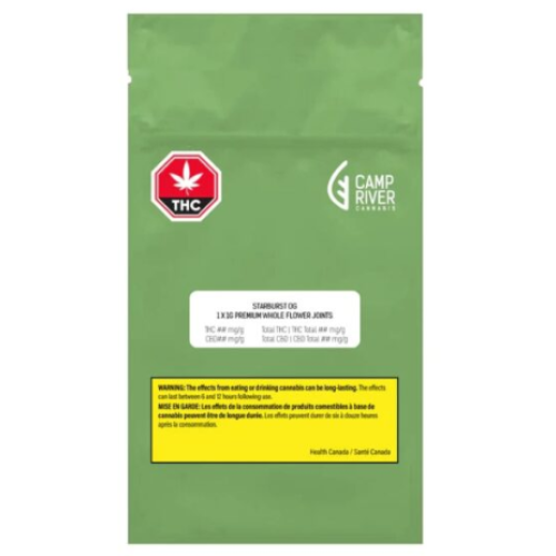 Cannabis Product Starburst OG by Camp River Cannabis