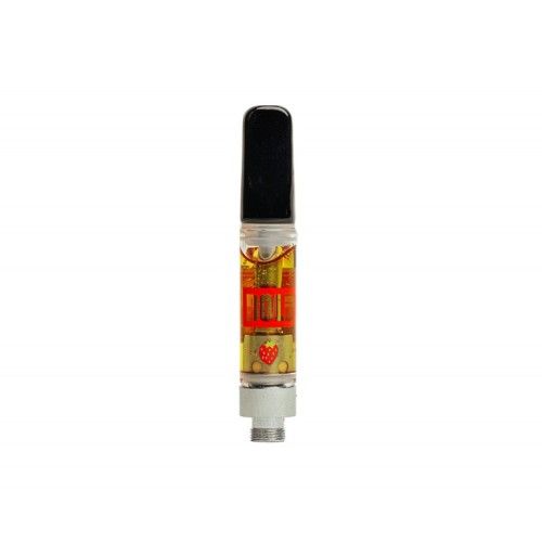 Cannabis Product Strawberry Cough Prefilled Vape Cartridge by BOLD