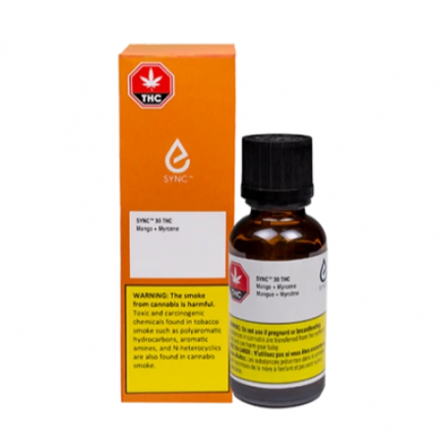 Cannabis Product Sync 30 THC Oil by SYNC
