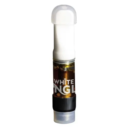 Cannabis Product Tangerine Sky Live Resin Prefilled Vape Cartridge by White NGL
