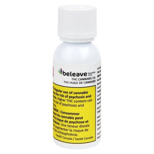 Cannabis Product THC Cannabis Oil by Beleave