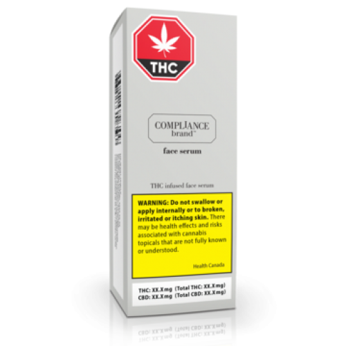 Cannabis Product THC-Infused Face Serum by Compliance Brand