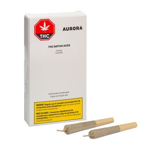 Cannabis Product THC Sativa Aces by Aurora