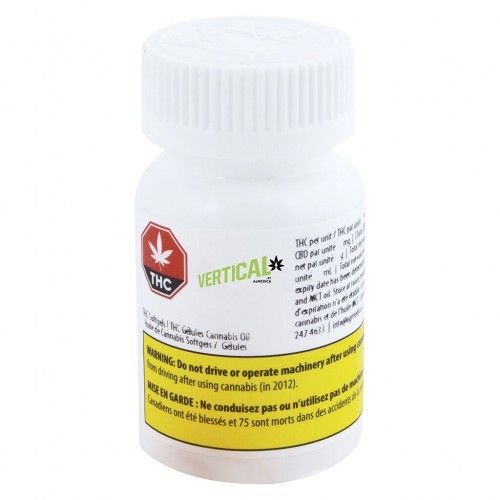 Cannabis Product THC Softgels by Vertical