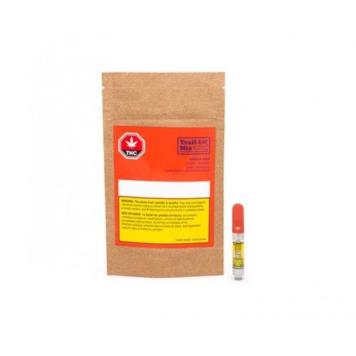 Cannabis Product Trail Mix Orange Haze 510 Vape Cartridge by 48North