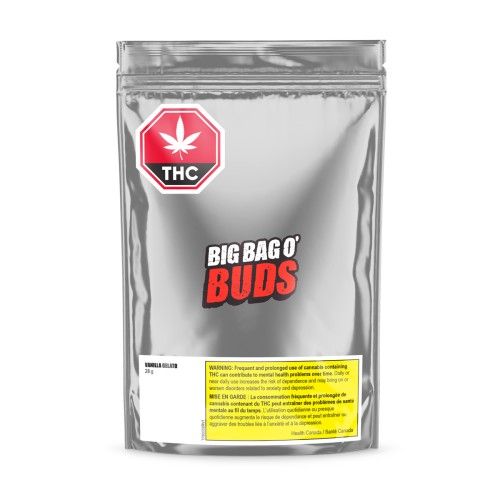 Cannabis Product Vanilla Gelato by Big Bag O Buds