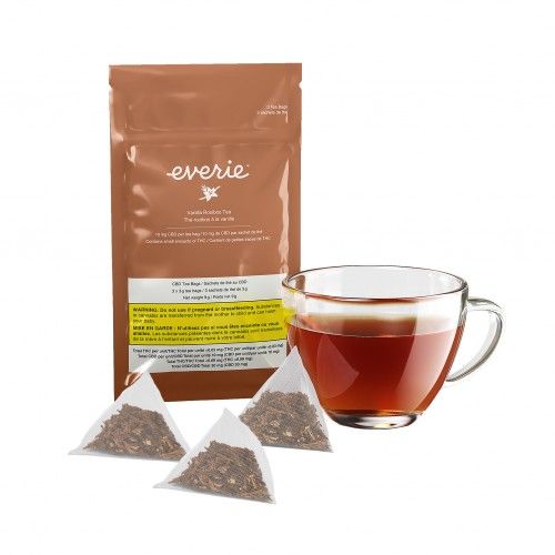 Cannabis Product Vanilla Rooibos CBD Tea (3 Pack) by Everie