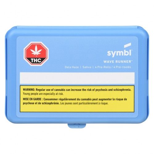 Cannabis Product Wave Runner | Dela Haze 4 x 0.5g Pre-Rolls by Symbl