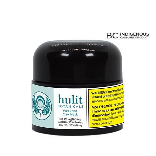 Cannabis Product Weekend Clay Mask by Hulit Botanicals