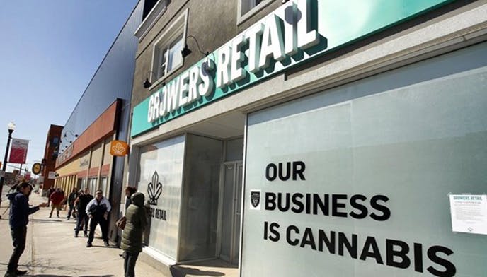 Cannabis Store Growers Retail (2002 Lawrence Ave E) - 1