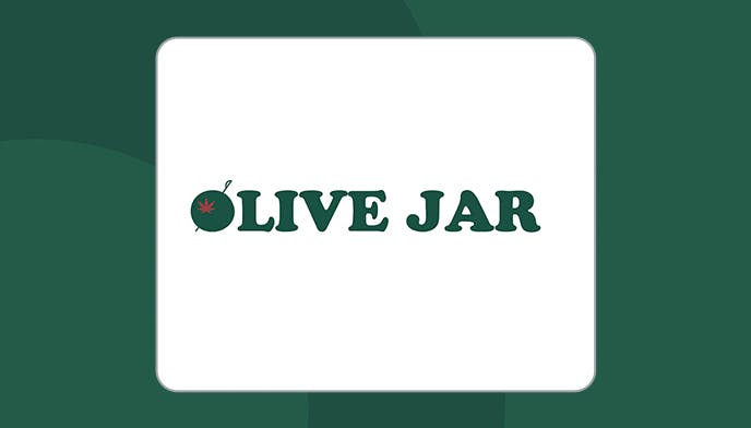 Cannabis Store Olive Jar - 0