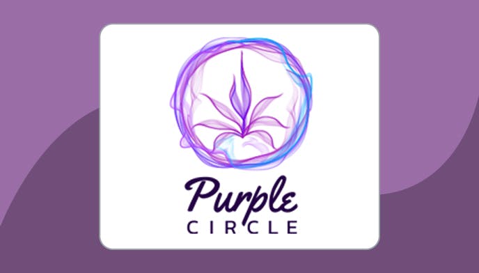 Cannabis Store Purple Circle Cannabis - 1