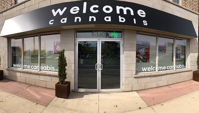 Cannabis Store Welcome Cannabis - Plains Road East - 1